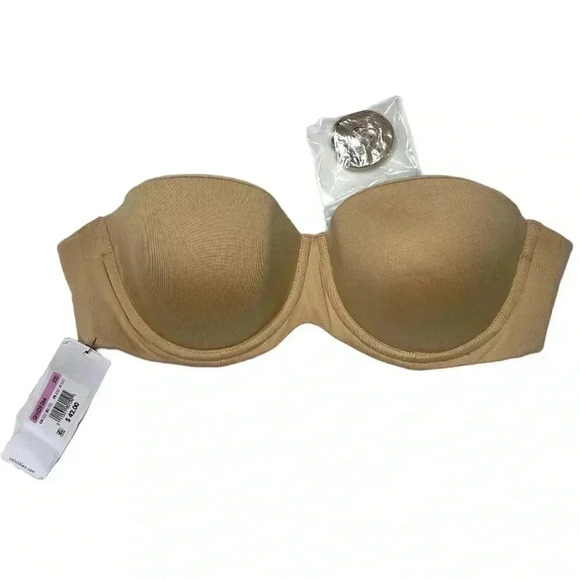 Calvin Klein Strapless Bra Bundle – Set of 2, Nude, Size 32D - Picture 3 of 13